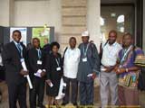 Groupe de congressistes africains (Bénin et Nigeria)