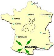 Situation Toulouse
