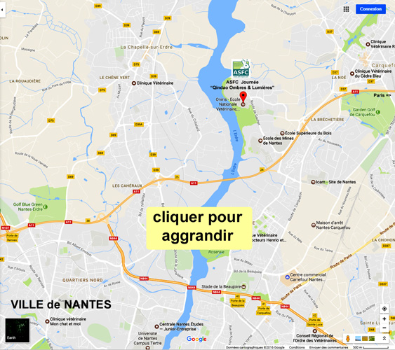 Plan accès ONIRIS - Nantes