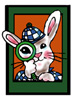 lapin rabbit détective 128 x 165 pixels