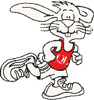 lapin rabbit courrir 140 x 149 pixels