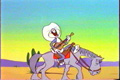 Bugs Bunny au Far West - dimension 360 x 240 pixels