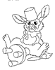 Dessin lapin rabbit coloriage 641 x 822 pixels