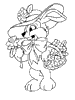 Dessin lapin rabbit coloriage 642 x 856 pixels