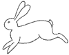 Dessin lapin rabbit coloriage 799 x 640 pixels