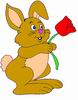 lapin Fleur - Rabbit Flower