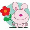 lapin Fleur - Rabbit Flower