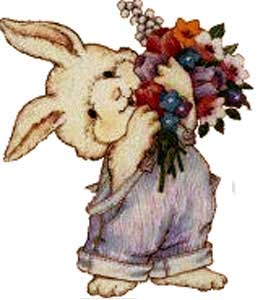 lapin Fleur - Rabbit Flower