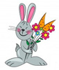 lapin Fleur - Rabbit Flower