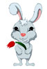 lapin Fleur - Rabbit Flower