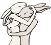 Lapin rabbit Reproduction & Love 397 x 353 pixels