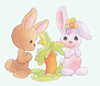 Lapin rabbit Reproduction & Love 350 x 300 pixels
