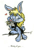 Lapin rabbit Reproduction & Love 406 x 589 pixels