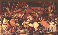 "La victoire de Bernardino della Ciarda" peinte en 1456